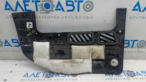 Накладка подушки безопасности колени пассажира Tesla Model 3 18-23 черная, с динамиком и подсветкой, царапины