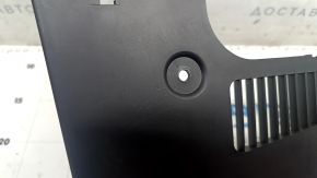 Накладка подушки безопасности колени водителя Tesla Model 3 18-23 черная, с подсветкой, царапины