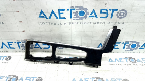 Накладка центральної консолі верхня Volvo XC90 16-22 T5, T6, чорний глянець, подряпини, зламане кріплення