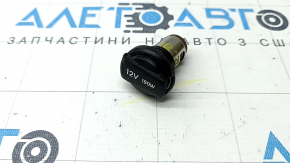Прикуриватель центральной консоли левый Hyundai Ioniq 17-22 HEV, PHEV черный