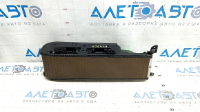 Підсклянники центральної консолі Volvo XC90 16-25 тип 1, хром, з накладкою під дерево, волоський горіх, подряпини