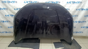 Капот голий Ford Edge 19-24 сталь, чорний UM, вм'ятина, тичка, сколи, іржа