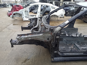 Четверть передняя левая VW Passat b8 16-19 USA на кузове, черная
