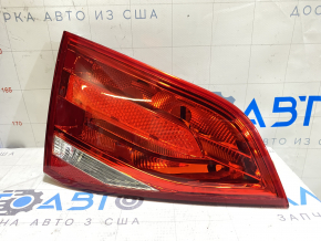 Ліхтар внутрішній кришка багажника лівий Audi A4 B8 08-12 дорест седан лампа
