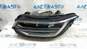 Фара передняя левая в сборе VW Tiguan 22-24 LED, под полировку