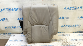 Спинка заднего ряда сидений левая 2 ряд Lexus RX300 RX330 RX350 RX400h 04-09 кожа серая, под химчистку, вмятины