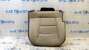 Подушка заднього ряду сидінь права Chevrolet Volt 11-15 шкіра бежева, перфорація, надлом пінопласту