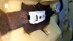 Подушка заднего ряда сидений Nissan Leaf 13-15 ткань серая, с подогревом, под чистку