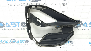 Нижня решітка переднього бампера права BMW X1 F48 20-22 Basis, X-line, структура, закрита