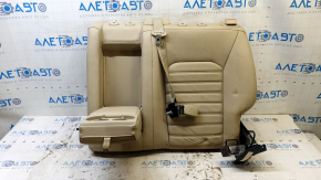 Левая спинка сидений Ford Fusion mk5 2013-2016, вид с подлокотником и возможными дефектами.