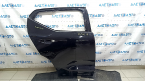 Двері голі задні праві Volvo XC40 19-26 чорний 717, вм'ятина, подряпини