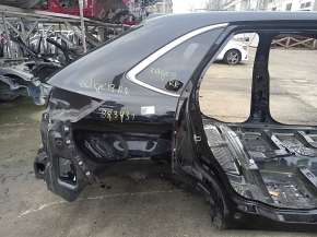 Чверть крило задня права Ford Edge 15-24 на кузові. чорна, тички
