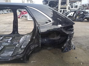 Четверть крыло задняя левая Ford Edge 19-24 на кузове, черная, замята, тычки