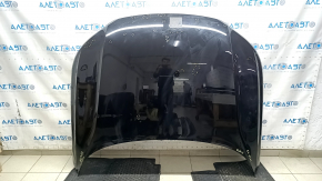 Капот голий Volvo XC40 19-26 алюміній, чорний 717, пісок, сколи, подряпини
