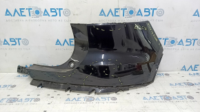Бампер задний голый правый Volvo XC40 19-26 черный, царапины, потерт, вмятина