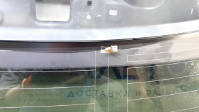 Дверь багажника голая со стеклом Mazda CX-30 20-23 под электропривод, графит 47С