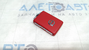 Ключ Volvo XC40 19-26 keyless, 4 кнопки, красный, царапины