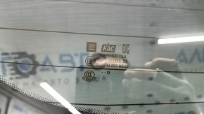 Сторона стекла с маркировкой и оригиналом для Buick Encore 2013-2022.