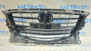 Грати радіатора grill Mazda 3 14-16 BM дорест