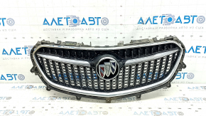 Грати радіатора grill у зборі Buick Encore 17-22 з емблемою, полізло покриття