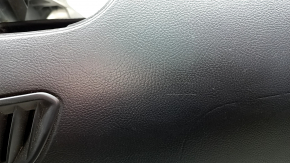 Торпедо передняя панель с AIRBAG Ford Edge 19-24 черная start-stop, ржавый пиропатрон, царапины