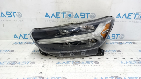 Фара передня ліва в зборі Volvo XC40 19-22 LED пісок, з блоком, надлом кріплення
