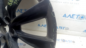 Диск колесный R22x10J ET35 Tesla Model X 16-21 черный, бордюрка, сколы