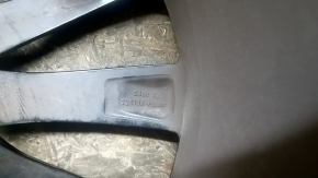 Диск колесный R22x10J ET35 Tesla Model X 16-21 черный, бордюрка, сколы