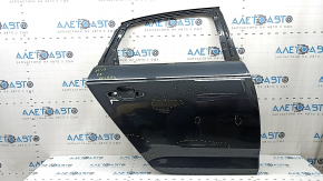Двері голі задні права Audi A4 B9 17-19 графіт LX7L, тички, вм'ятини