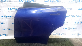 Двері в зборі задні ліві Tesla Model Y 21-25 синій PPSB, подряпини, відколи
