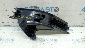Накладка порога задняя правая Volvo XC60 18-26 черная, царапины