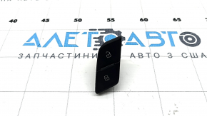 Кнопка центрального замка передня права Audi A4 B9 17-25 чорна