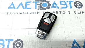 Ключ smart Audi A4 B9 17-21 тип 1, 4 кнопки, потертий, подряпини, тички