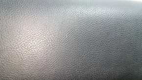 Обшивка дверей картка передня ліва Ford Edge 19-24 сіра з чорним Bang & olufsen, підлокітник шкіра чорна, вставка сіра шкіра, з ручкою, подряпини, тички, надлом кріплення, під чищення