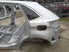 Четверть крыло задняя левая Ford Edge 19-24 на кузове, серебро