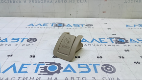 Накладка Isofix ззаду центральна ліва Hyundai Sonata 15-19 бежева