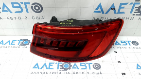 Фонарь внешний крыло правый Audi A4 B9 17-17 седан LED, потерт