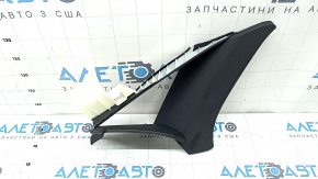Накладка задньої кватирки ліва Audi A4 B9 17-17 чорна