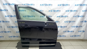 Двері в зборі передня права Volvo XC60 18-26 чорний 717, подряпини, тички