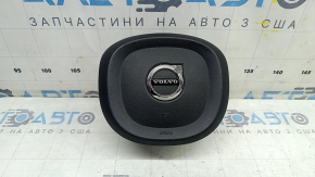 Подушка безпеки airbag в кермо водійська Volvo XC60 18-26 чорна, подряпини