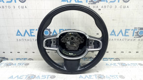 Кермо голе Volvo XC60 18-26 шкіра чорна з підігрівом, тип 1, подряпини, потертості, тички, потрісканий