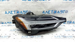 Фара передня права в зборі Volvo XC60 18-21 Full LED адаптив, код: JB0B з блоком, пісок