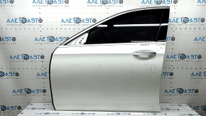 Двері в зборі передня ліва Mercedes W213 E 17-23 keyless, білий 149, тички, вм'ятина