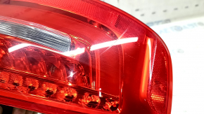 Фонарь внешний крыло левый Audi A4 B8 13-16 рест седан LED, царапины