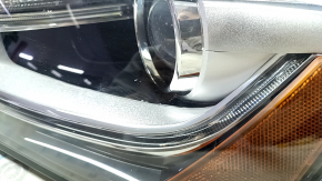 Фара передняя левая в сборе Audi A4 B8 13-16 рест ксенон led, песок, царапины