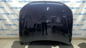Капот голий Audi A4 B8 13-16 рест сталь, синій LX5R, сколи, пісок