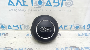 Подушка безпеки airbag в кермо водійська Audi A4 B8 13-16 рест, під 3 спиці, чорна,