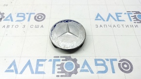 Центральний ковпачок на диск Mercedes W213 E 17-23 74/70мм синій, поліз лак