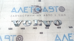 Емблема напис VOLVO двері багажника Volvo XC60 18-26 хром, поліз хром