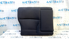 Спинка заднего ряда сидений правая Subaru Legacy 15-16 ткань черная, с подлокотником, надрыв